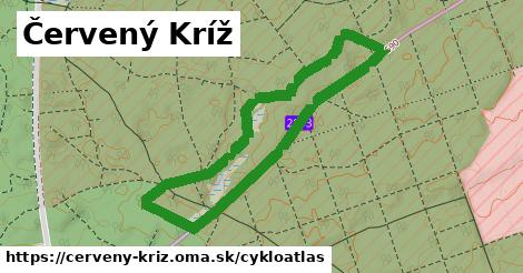 ikona Cyklo cykloatlas v cerveny-kriz