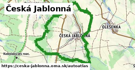 ikona Mapa autoatlas v ceska-jablonna