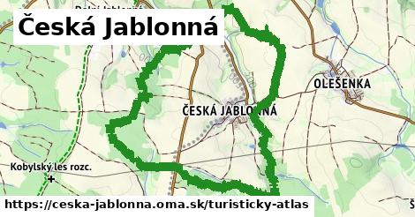 ikona Česká Jablonná: 0 m trás turisticky-atlas v ceska-jablonna