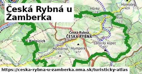 ikona Turistická mapa turisticky-atlas v ceska-rybna-u-zamberka