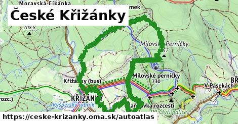 ulice v České Křižánky