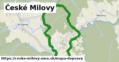 ikona České Milovy: 0 m trás mapa-dopravy v ceske-milovy