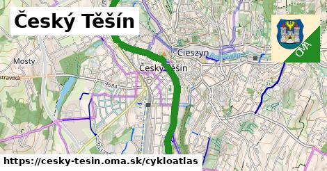 ikona Cyklo cykloatlas v cesky-tesin