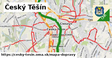 ikona Mapa dopravy mapa-dopravy v cesky-tesin