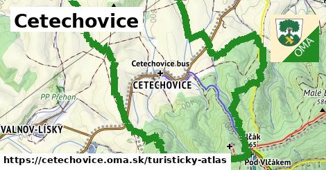 ikona Turistická mapa turisticky-atlas v cetechovice