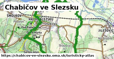 ikona Chabičov ve Slezsku: 0 m trás turisticky-atlas v chabicov-ve-slezsku