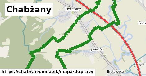 ikona Mapa dopravy mapa-dopravy v chabzany