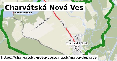 ikona Mapa dopravy mapa-dopravy v charvatska-nova-ves