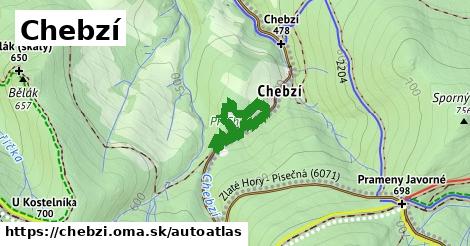 ikona Mapa autoatlas v chebzi