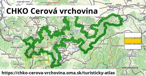 ikona Turistická mapa turisticky-atlas v chko-cerova-vrchovina