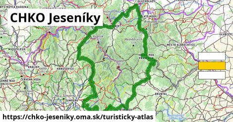 ikona Turistická mapa turisticky-atlas v chko-jeseniky