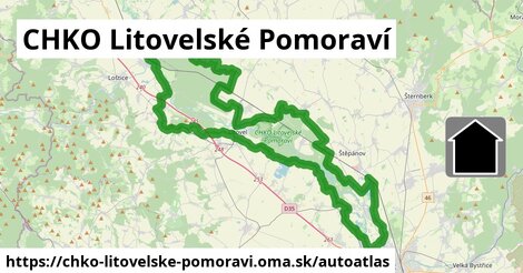 ikona Mapa autoatlas v chko-litovelske-pomoravi