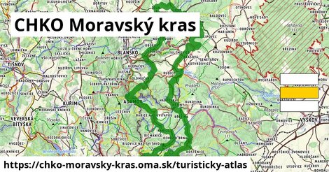 ikona Turistická mapa turisticky-atlas v chko-moravsky-kras