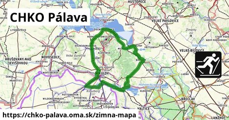 ikona Zimná mapa zimna-mapa v chko-palava