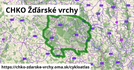 ikona Cyklo cykloatlas v chko-zdarske-vrchy