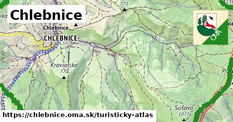 ikona Turistická mapa turisticky-atlas v chlebnice