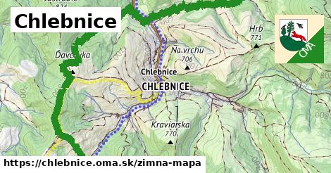 ikona Zimná mapa zimna-mapa v chlebnice