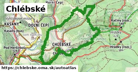 ikona Mapa autoatlas v chlebske