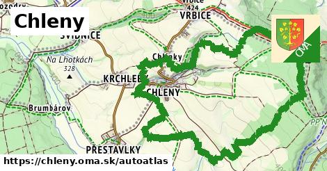 ikona Mapa autoatlas v chleny