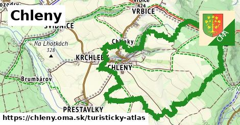 ikona Turistická mapa turisticky-atlas v chleny