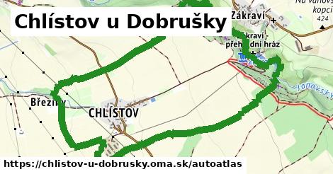 ikona Mapa autoatlas v chlistov-u-dobrusky