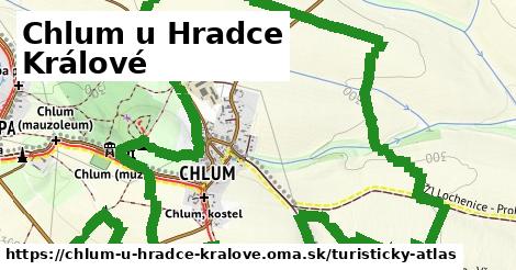 ikona Turistická mapa turisticky-atlas v chlum-u-hradce-kralove