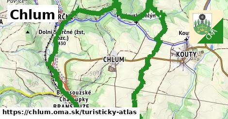 ikona Turistická mapa turisticky-atlas v chlum