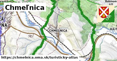 ikona Turistická mapa turisticky-atlas v chmelnica