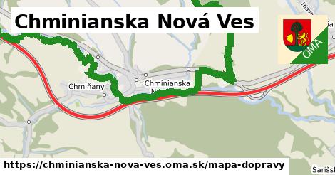 ikona Mapa dopravy mapa-dopravy v chminianska-nova-ves