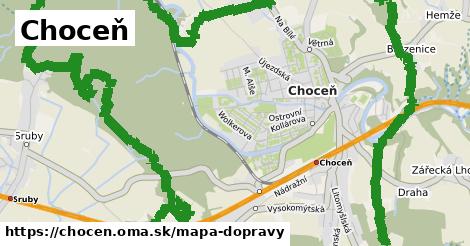 ikona Mapa dopravy mapa-dopravy v chocen