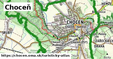 ikona Turistická mapa turisticky-atlas v chocen