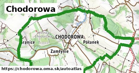 ikona Mapa autoatlas v chodorowa