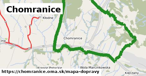 ikona Mapa dopravy mapa-dopravy v chomranice