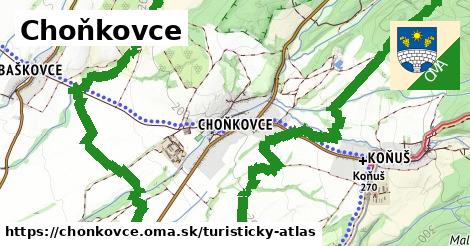 ikona Turistická mapa turisticky-atlas v chonkovce