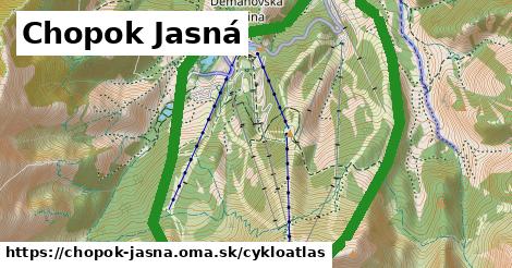 ikona Cyklo cykloatlas v chopok-jasna