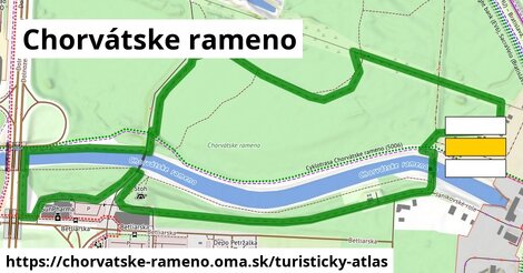 ikona Turistická mapa turisticky-atlas v chorvatske-rameno