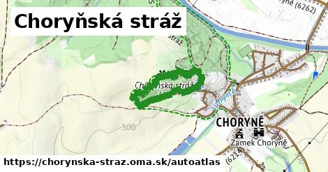 ikona Mapa autoatlas v chorynska-straz