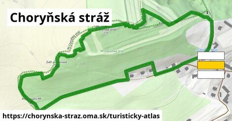 ikona Turistická mapa turisticky-atlas v chorynska-straz