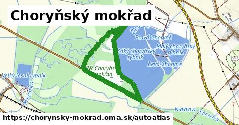 ikona Mapa autoatlas v chorynsky-mokrad