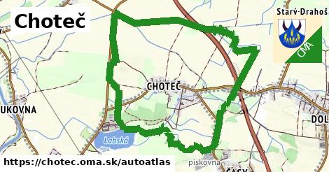 ulice v Choteč