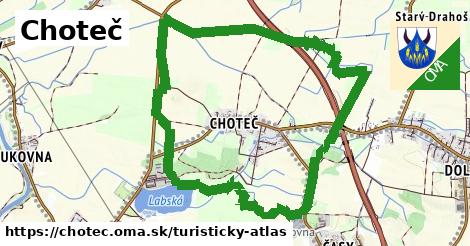 ikona Turistická mapa turisticky-atlas v chotec