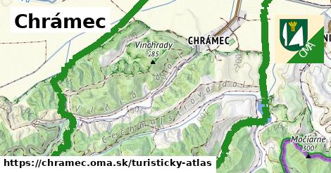 ikona Turistická mapa turisticky-atlas v chramec