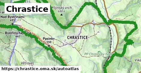 ikona Mapa autoatlas v chrastice