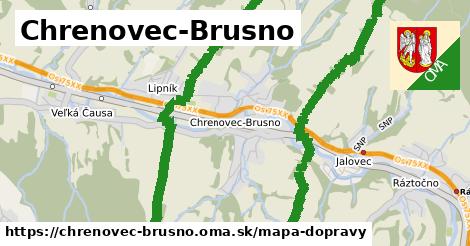 ikona Mapa dopravy mapa-dopravy v chrenovec-brusno