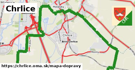 ikona Mapa dopravy mapa-dopravy v chrlice