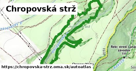 ikona Mapa autoatlas v chropovska-strz