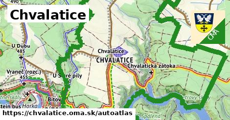 ikona Mapa autoatlas v chvalatice