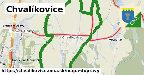ikona Mapa dopravy mapa-dopravy v chvalikovice