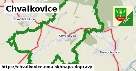 ikona Mapa dopravy mapa-dopravy v chvalkovice