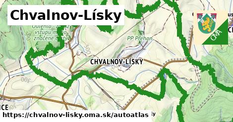 ikona Mapa autoatlas v chvalnov-lisky